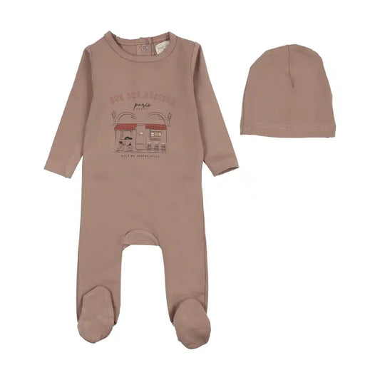 Lil Legs CAFE FOOTIE SET