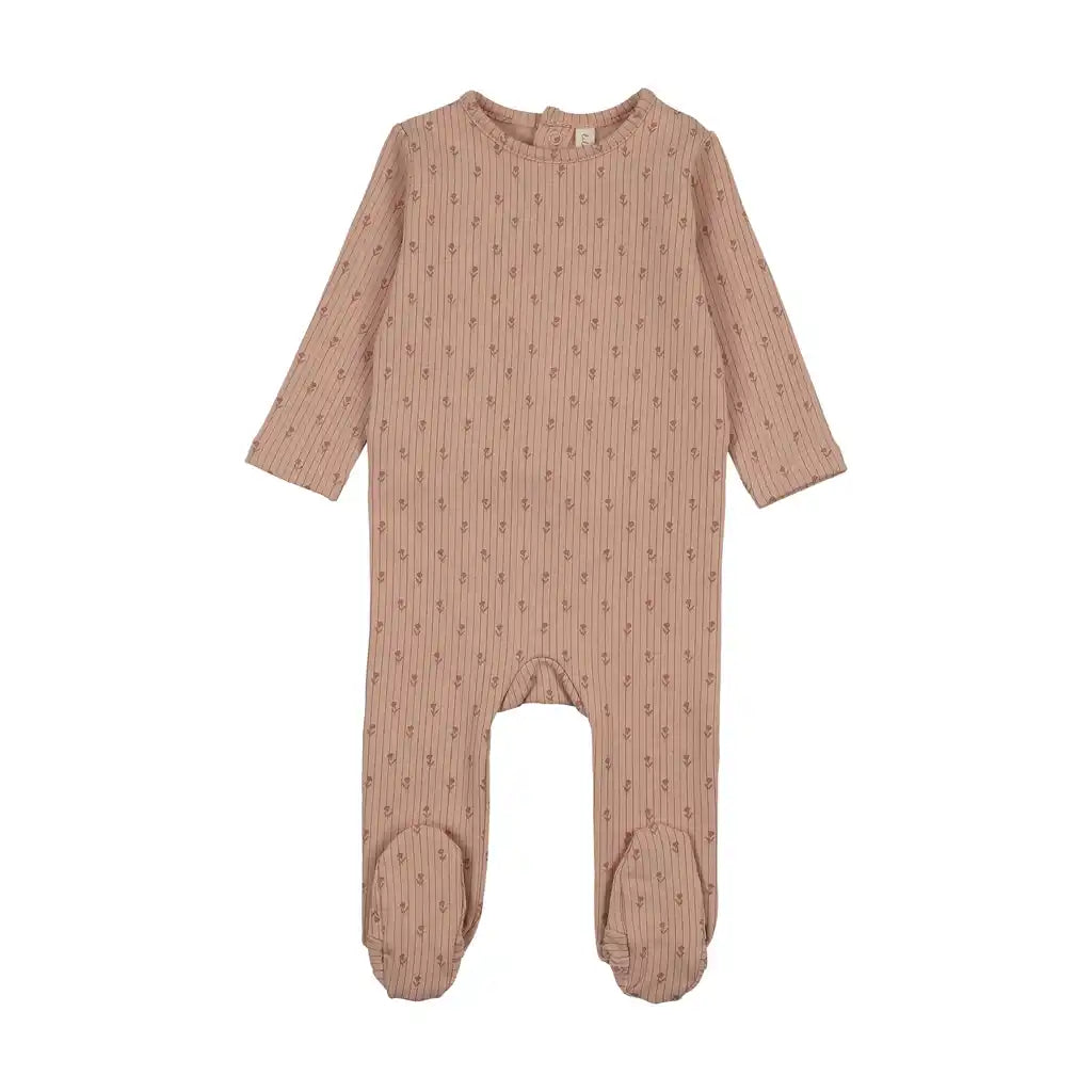 Lil Legs STRIPE PRINT FOOTIE