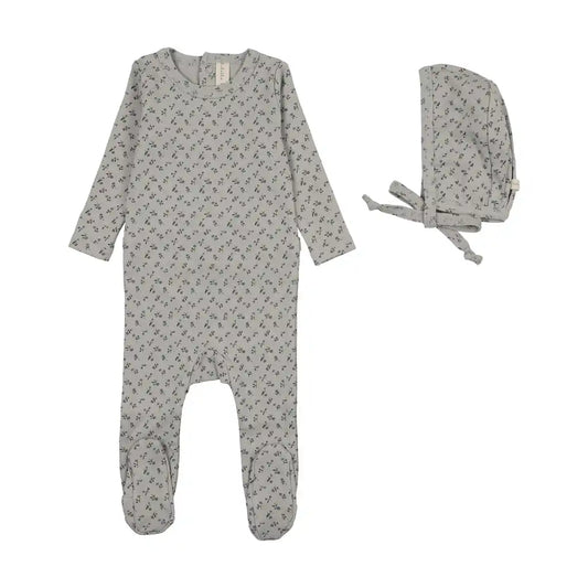 Lil Legs CHERRY BLOSSOM FOOTIE SET