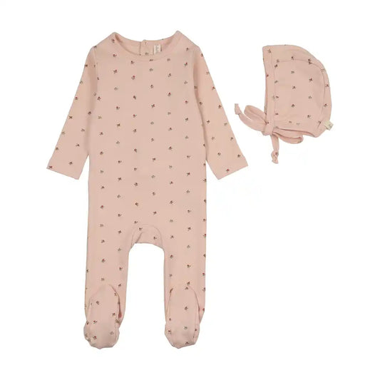 Lil Legs BITSY FLORAL FOOTIE SET