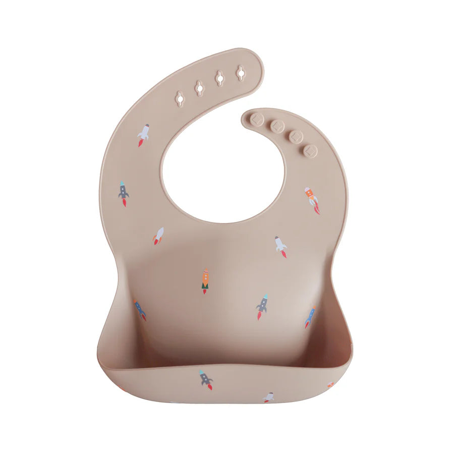 Mushie Silicone Baby Bib