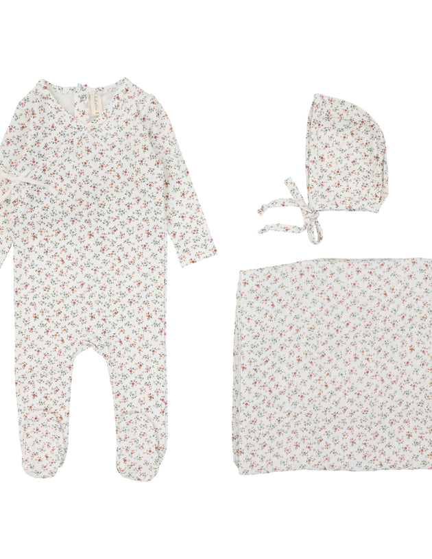 Lil Legs - Bouquet Floral Layette Set