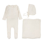 Lil Legs - Linear Printed Layette Set