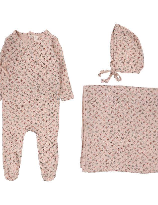 Lil Legs - Bouquet Floral Layette Set