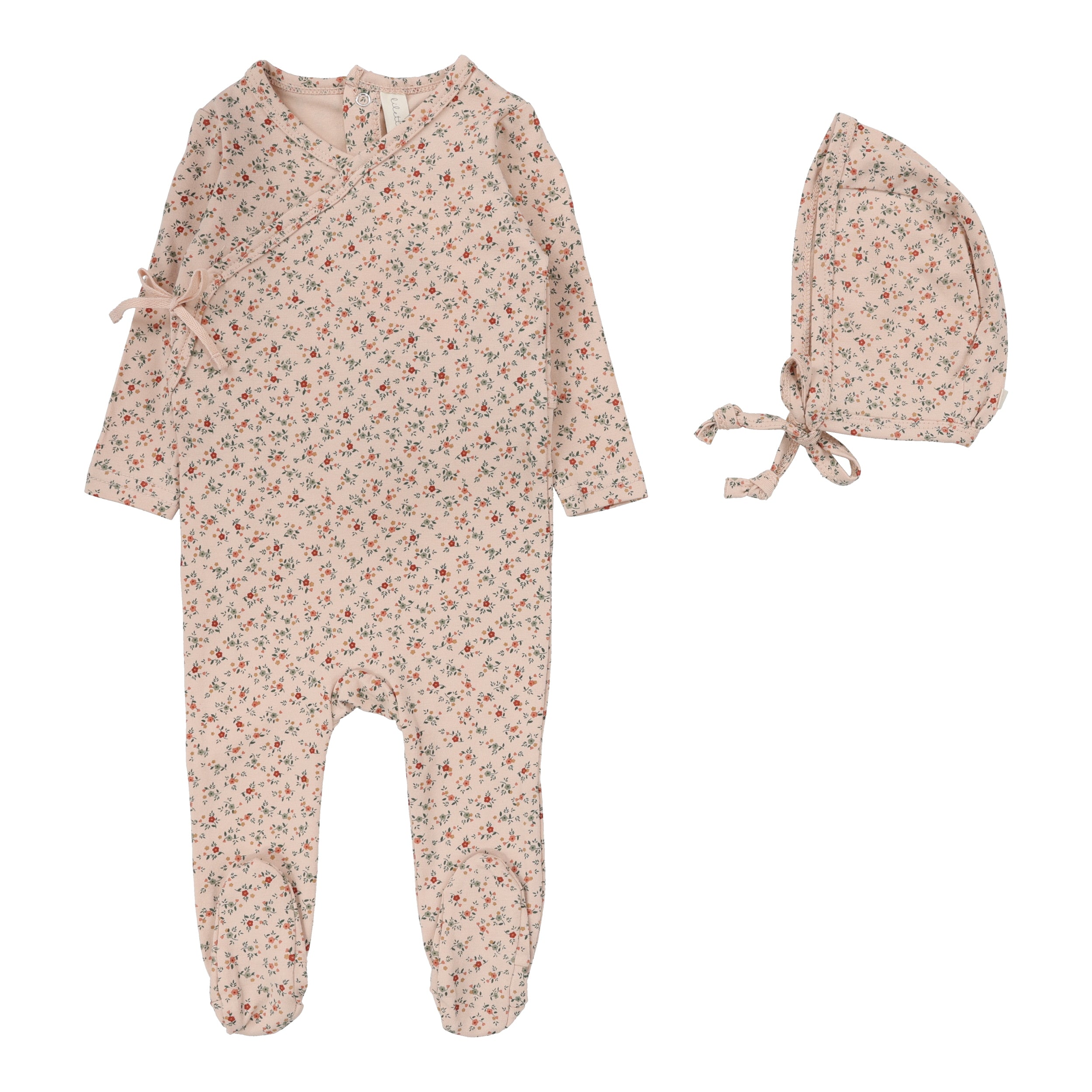 Lil Legs - Bouquet Floral Footie Set