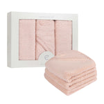 Ely's & Co. - Scalloped Washcloth With Pocket And 2 Basic Cloths