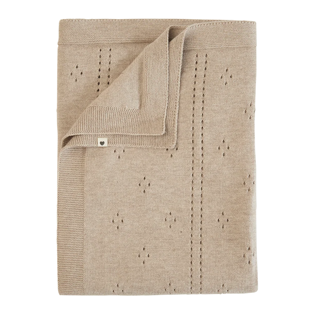 Bibs Knit Pointelle Blanket