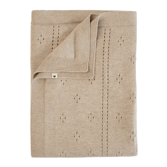 Bibs Knit Pointelle Blanket
