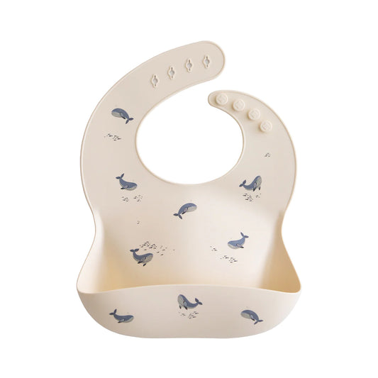 Mushie Silicone Baby Bib