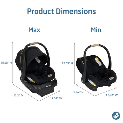 Maxi Cosi Mico Pro Infant Car Seat Sea Shadow