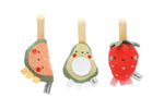 Pearhead - Pearhead - Stroller Toy - Set of 3 - Fruit