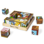 Melissa & Doug - Farm Cube Puzzle