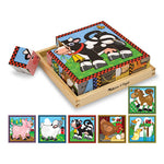 Melissa & Doug - Farm Cube Puzzle