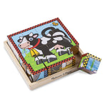 Melissa & Doug - Farm Cube Puzzle