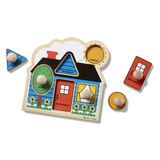 Melissa & Doug - First Shapes Jumbo Knob
