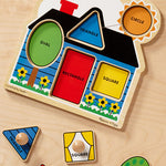 Melissa & Doug - First Shapes Jumbo Knob