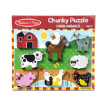 Melissa & Doug - Farm Chunky Puzzle