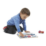 Melissa & Doug - Vehicles Chunky Puzzle