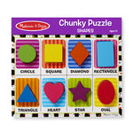 Melissa & Doug - Shapes Chunky Puzzle