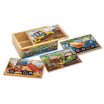 Melissa & Doug - Construction Puzzles in a Box