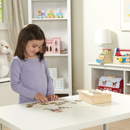 Melissa & Doug - Vehicle Puzzles in a Box