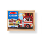 Melissa & Doug - Vehicle Puzzles in a Box