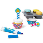 Melissa & Doug - Bake Decorate Cupcake Set