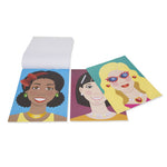 Melissa & Doug - Make-a-Face Fashion Faces Sticker Pad