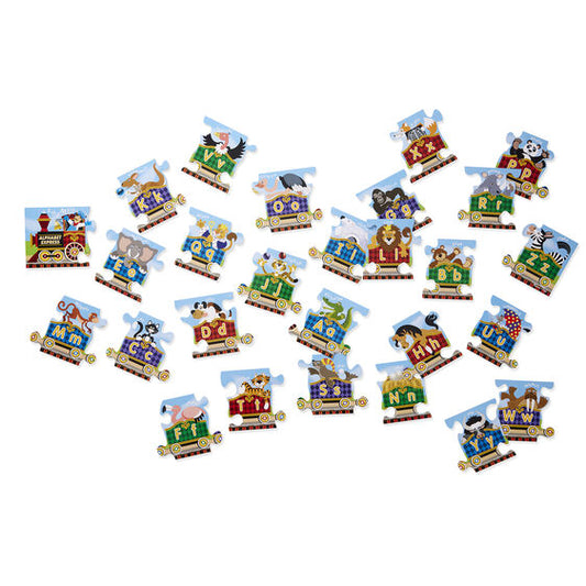 Melissa & Doug - Alphabet Express Floor Puzzle (27 pc)