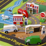 Melissa & Doug - Deluxe Road Rug Play Set