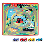 Melissa & Doug - Round the Town Road Rug