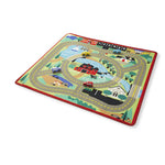 Melissa & Doug - Round the Town Road Rug