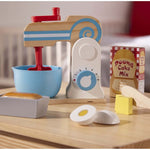 Melissa & Doug - Wooden Make-a-Cake Mixer Set