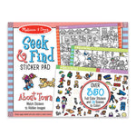 Melissa & Doug - Seek Find Sticker Pad - Around Town