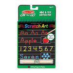 Melissa & Doug - Scratch Art - ABC 123 Writing Pad