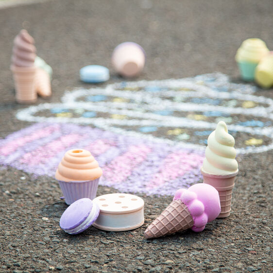 Melissa & Doug - Ice Cream Cake Chalk Set