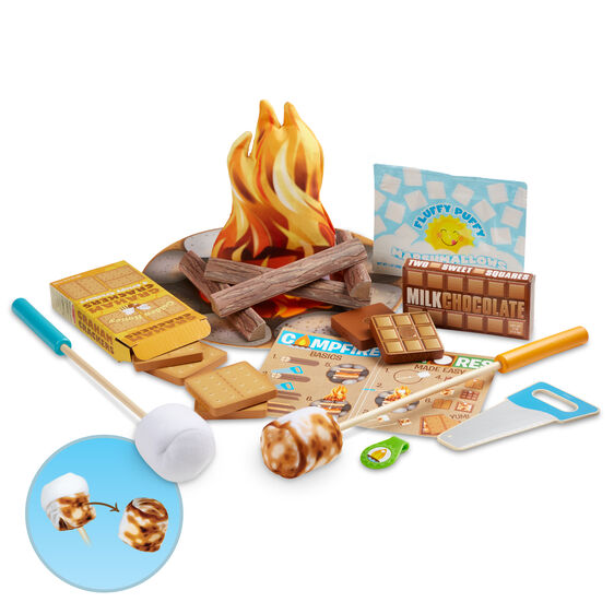 Melissa & Doug - Let's Explore Campfire S'mores Play Set