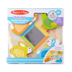 Melissa & Doug - Peek A Boo Touch Feel Puzzle