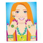 Melissa & Doug - Jewelry Nails Glitter Collection Sticker Pad