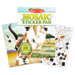 Melissa & Doug - Mosaic Sticker Pad - Safari Animals