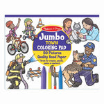 Melissa & Doug - Jumbo Town Coloring Pad