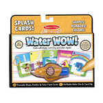 Melissa & Doug - Water Wow! - Splash Cards Shapes, Numbers Colors