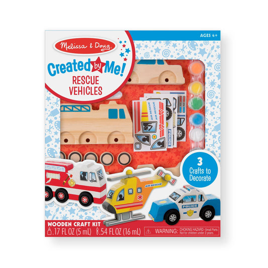Melissa & Doug - Rescue Vehicles Set
