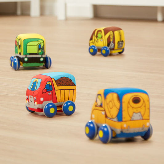 Melissa & Doug - Pull Back Construction Vehicles