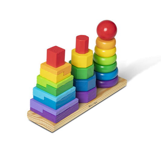 Melissa & Doug - Geometric Stacker