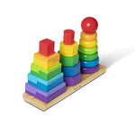 Melissa & Doug - Geometric Stacker