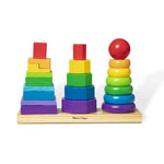 Melissa & Doug - Geometric Stacker