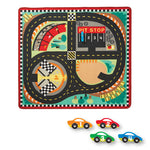 Melissa & Doug - Round the Speedway Race Track Rug