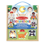 Melissa & Doug - Occupations Magnetic Pretend Play Set