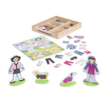 Melissa & Doug - Best Friends Magnetic Dress Up Play Set